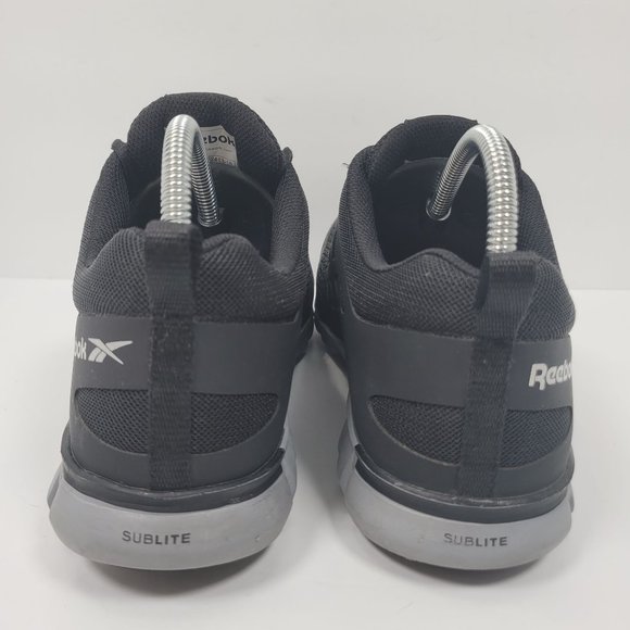 Reebok Sublite Cushion Men's Work Shoes Black RB4041 US Size 10.5 - Picture 4 of 9